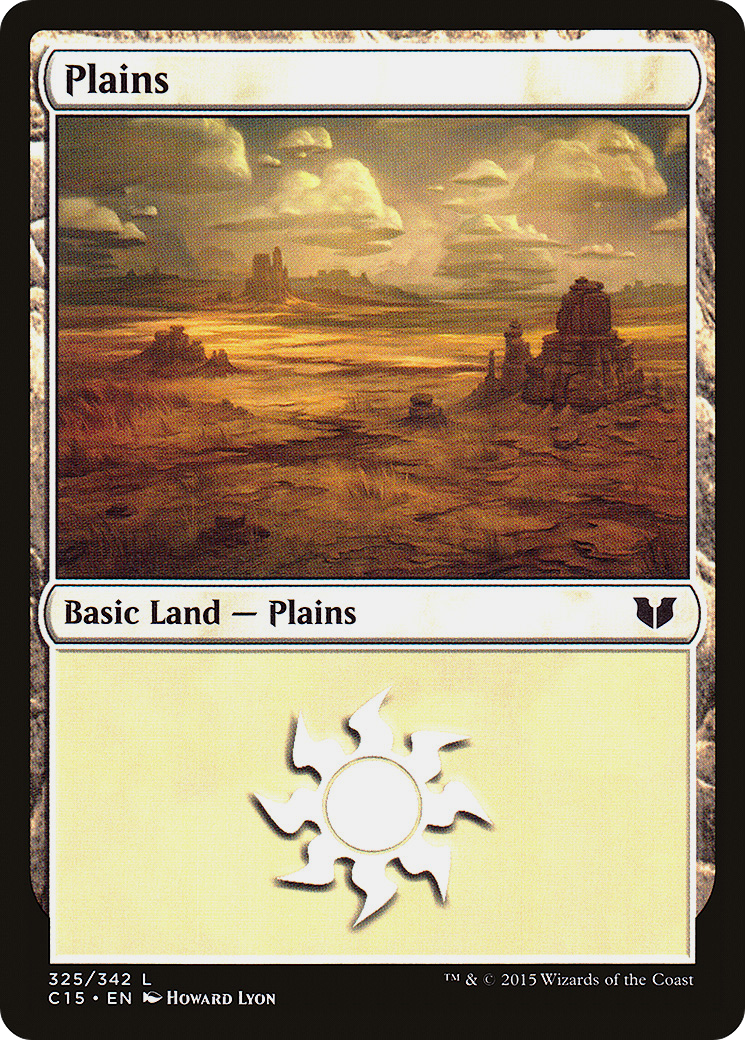 Plains (325) (C15-325) - Commander 2015