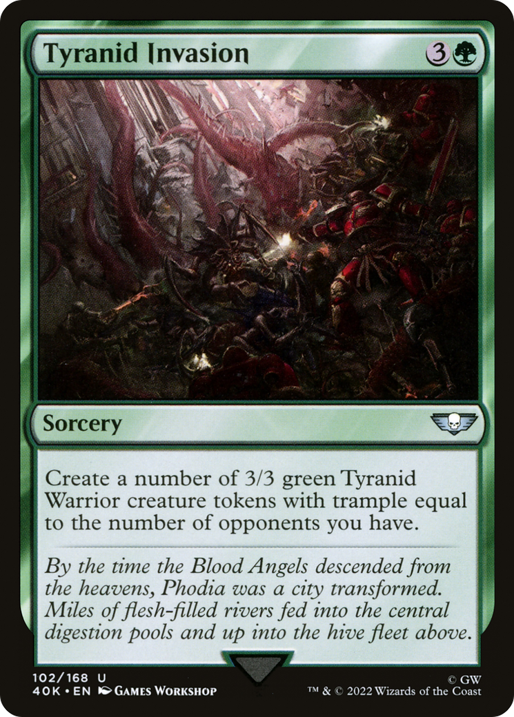 Invasion tyranide (40K-102) - Commandant Warhammer 40,000 