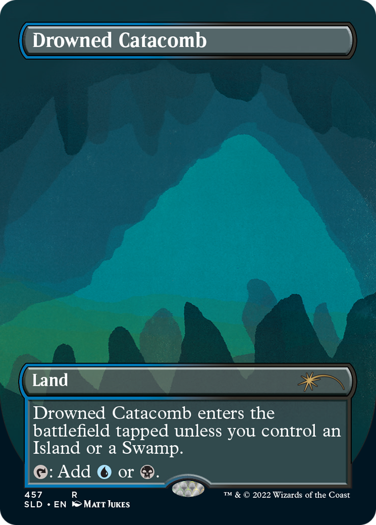 Drowned Catacomb (SLD-457) - Secret Lair Drop (Borderless) Foil