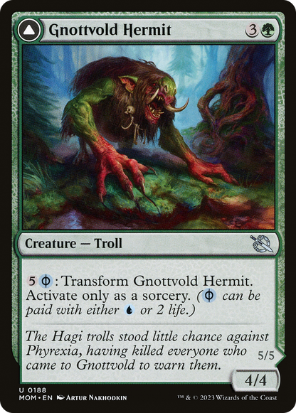 Gnottvold Hermit (MOM-188) - March of the Machine Foil