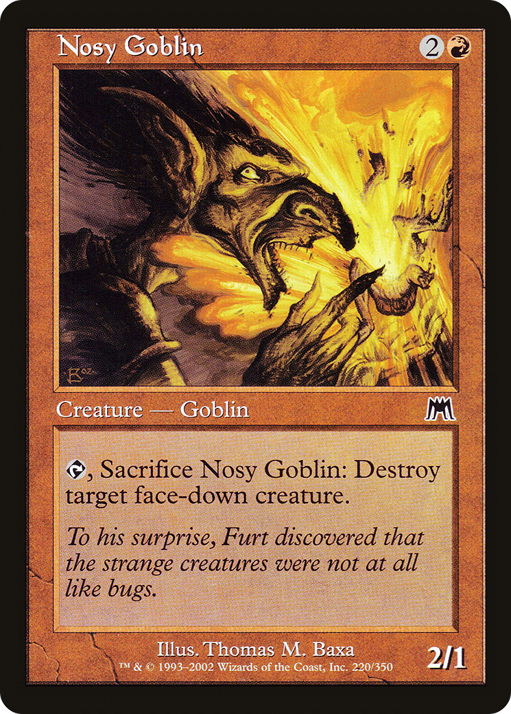 Gobelin curieux (ONS-220) - Onslaught Foil 