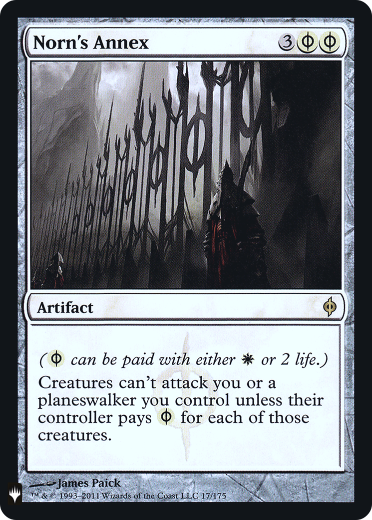 Annexe de Norn (PLST-NPH-17) - La Liste Foil