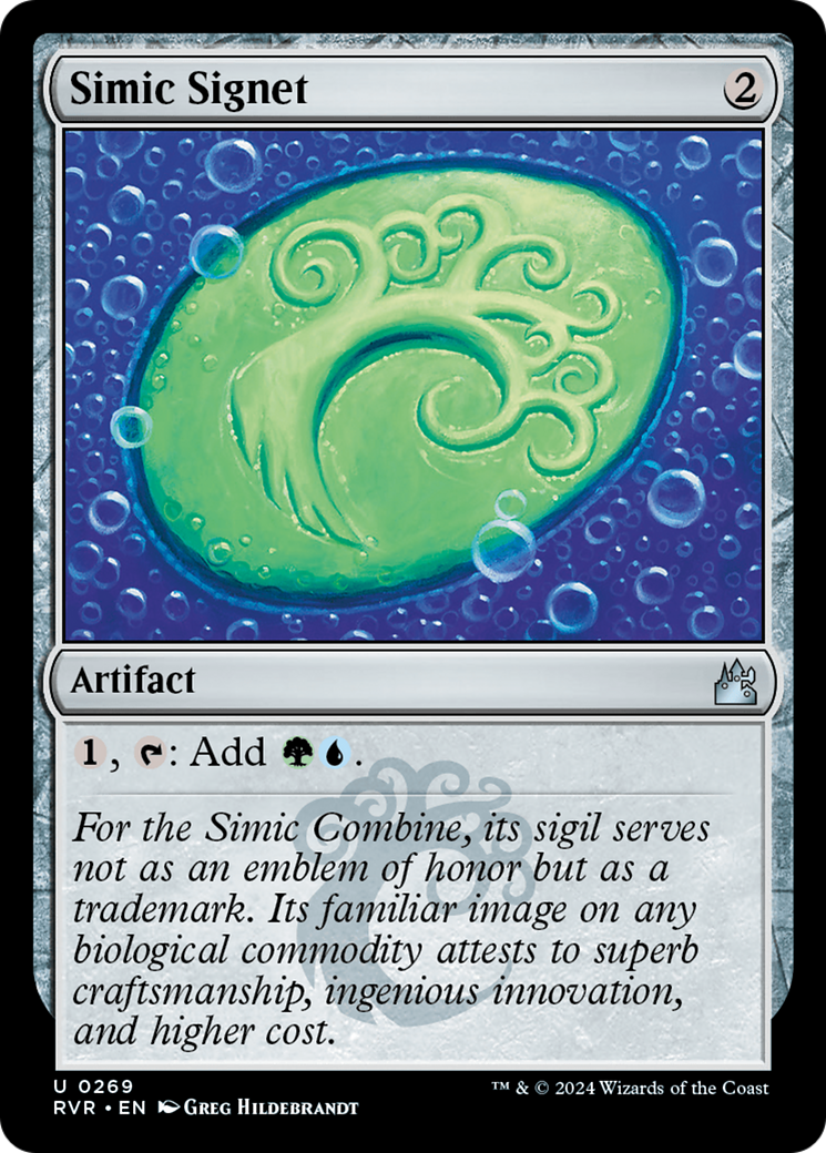Sceau Simic (RVR-269) - Ravnica Remastered Foil 