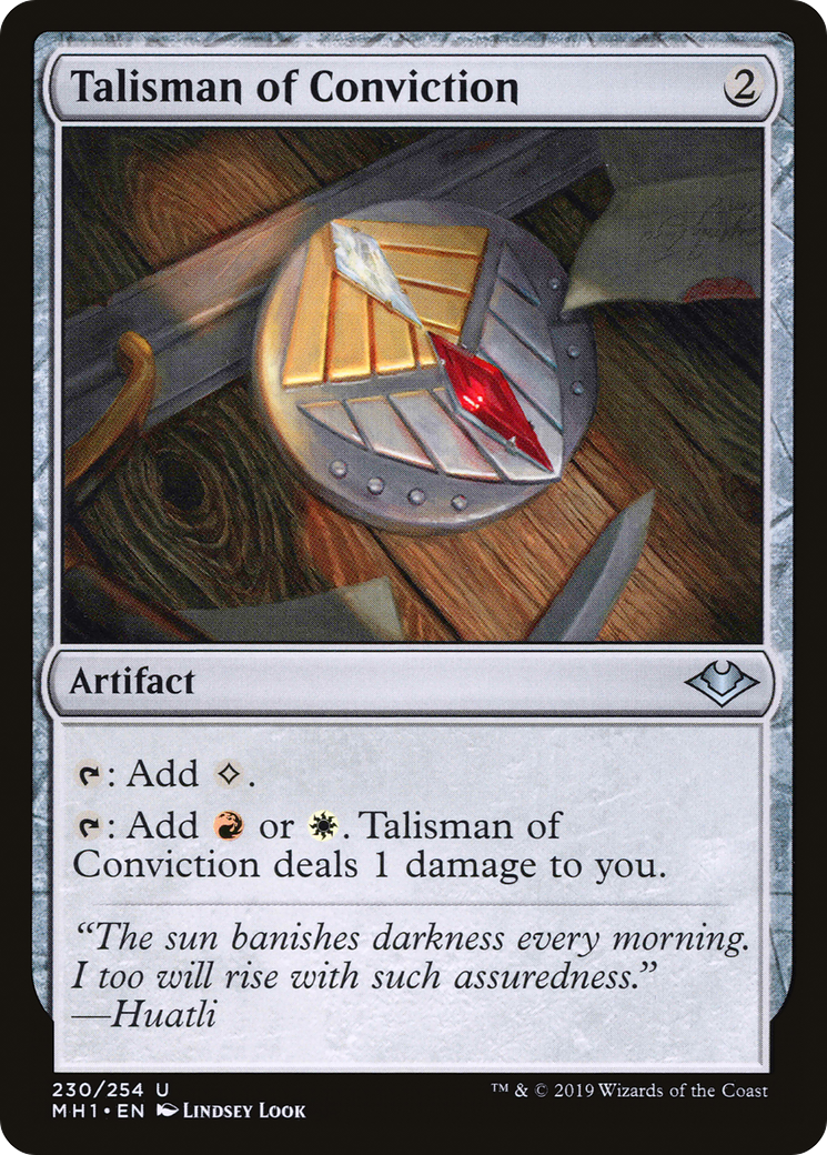 Talisman de conviction (MH1-230) - Horizons modernes