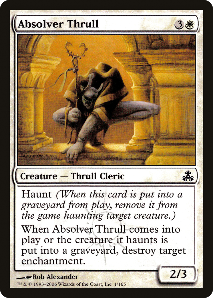 Thrull Absolver (GPT-001) - Feuille du Pacte des Guildes 