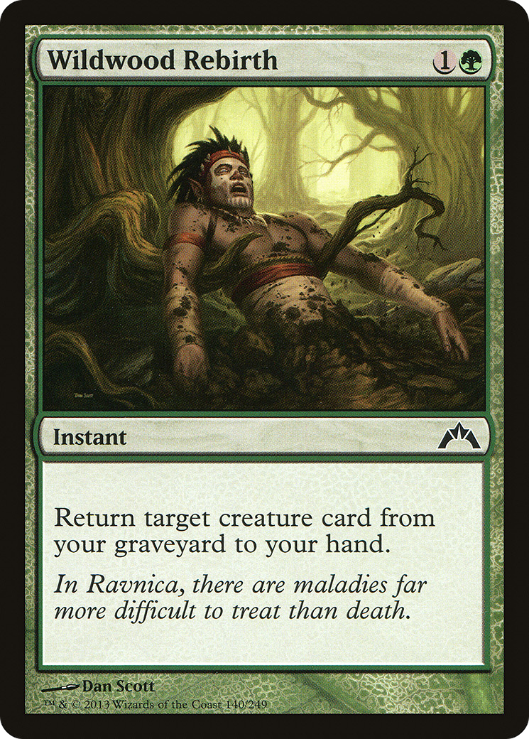 Wildwood Rebirth (GTC-140) - Gatecrash Foil 