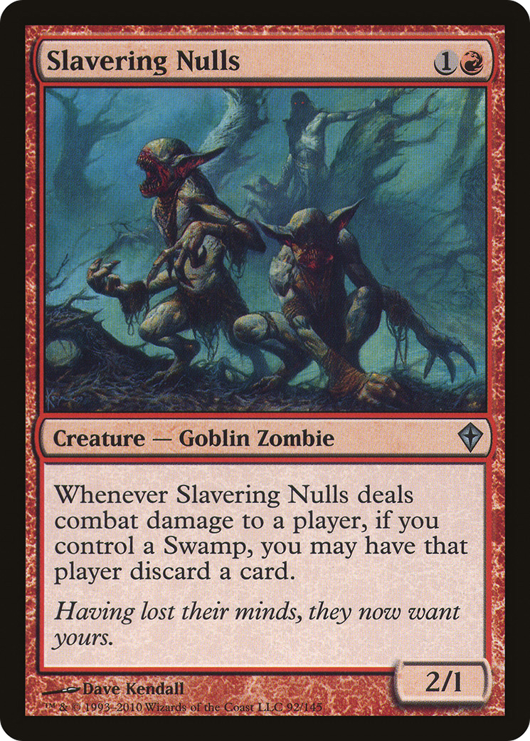 Nulls esclavagistes (WWK-092) - Worldwake Foil