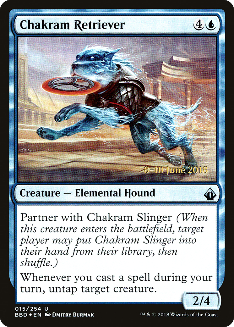 Chakram Retriever (PBBD-15S) - Battlebond Promos Foil