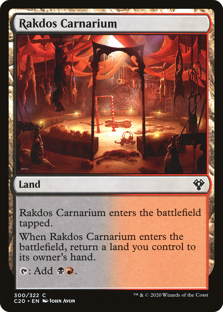 Rakdos Carnarium (C20-300) - Commander 2020
