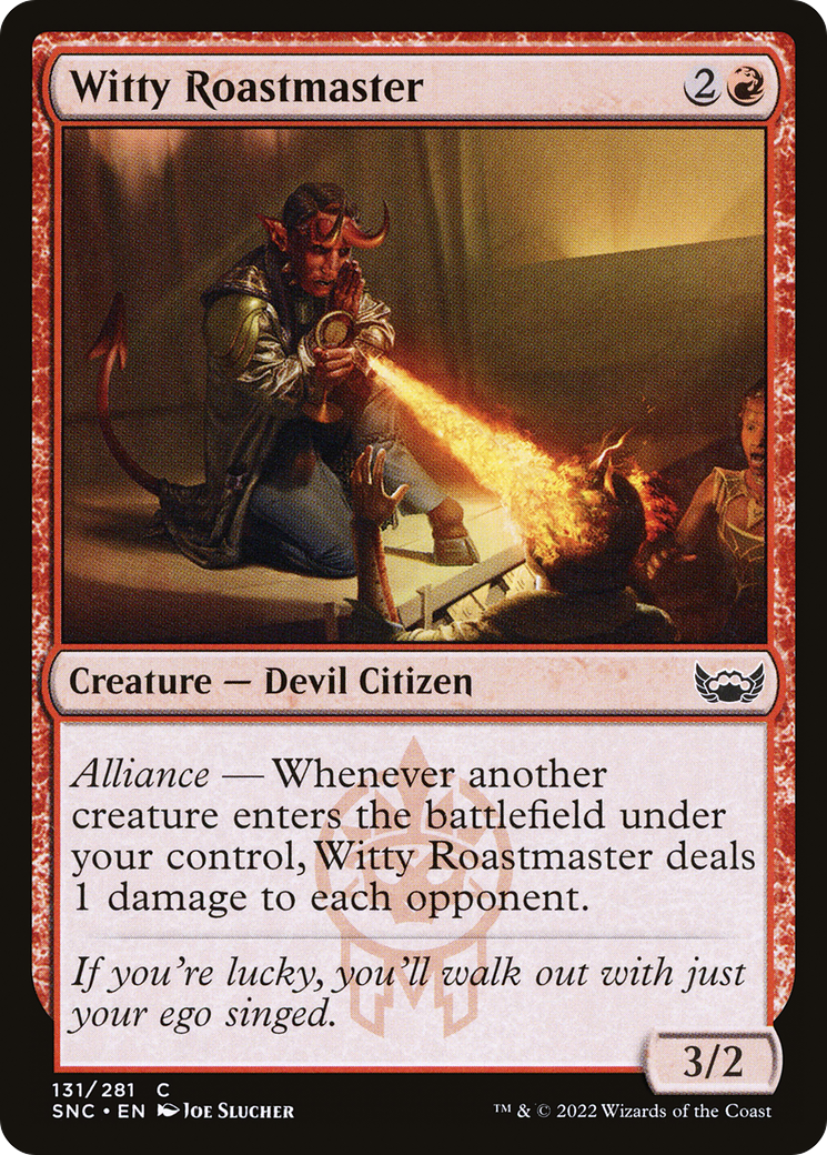 Witty Roastmaster (SNC-131) - Streets of New Capenna