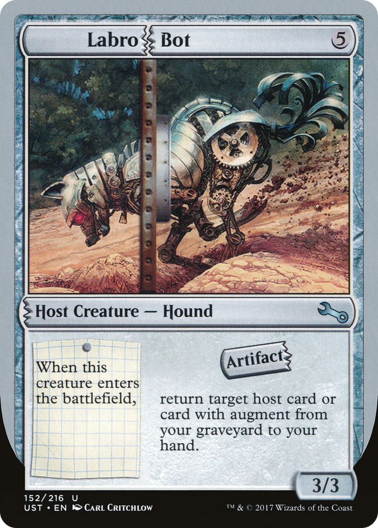 Labro Bot (UST-152) - Feuille instable 