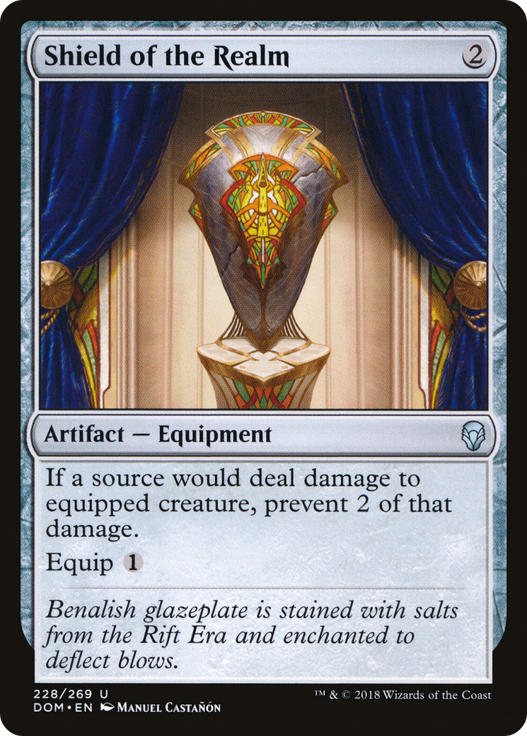 Bouclier du Royaume (DOM-228) - Dominaria 