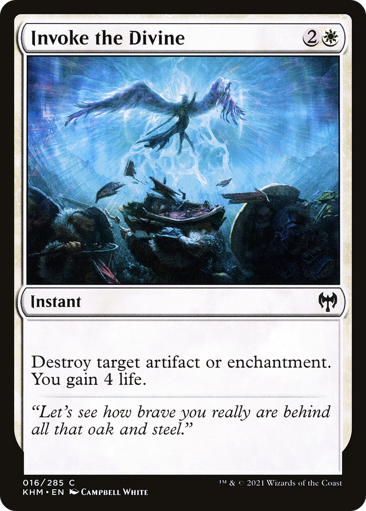 Invoquez le Divin (KHM-016) - Kaldheim Foil 