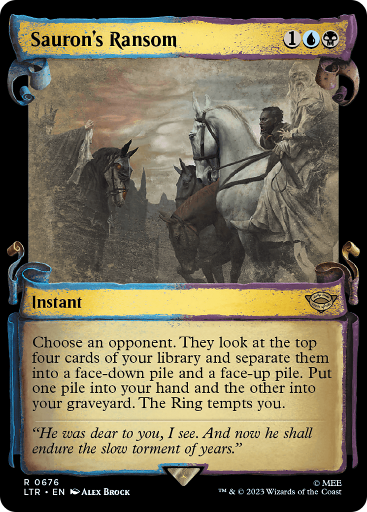 La rançon de Sauron (LTR-676) - Le Seigneur des anneaux : Contes de la Terre du Milieu : (Vitrine)