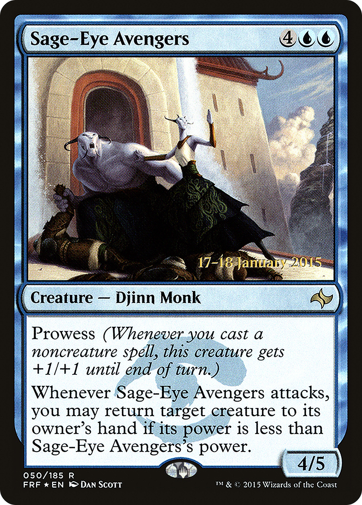 Sage-Eye Avengers (PRE-50S) - Fate Reforged Promos Foil