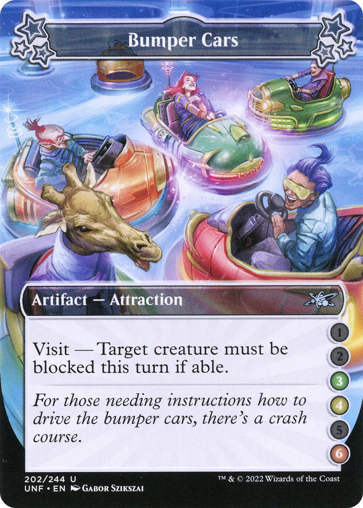 Autos tamponneuses (UNF-202D) - Unfinity Foil 