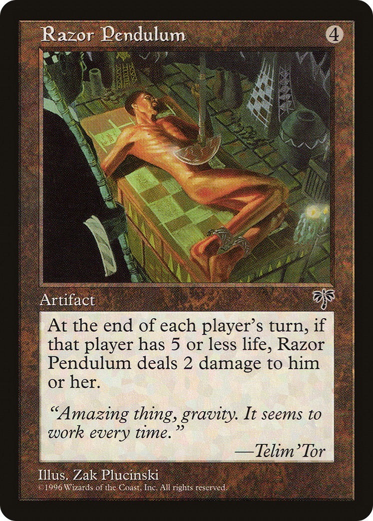Pendule rasoir (MIR-317) - Mirage 