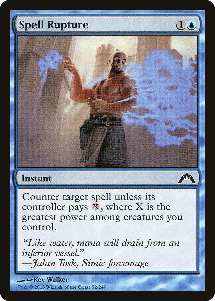 Rupture de sort (GTC-052) - Gatecrash Foil 