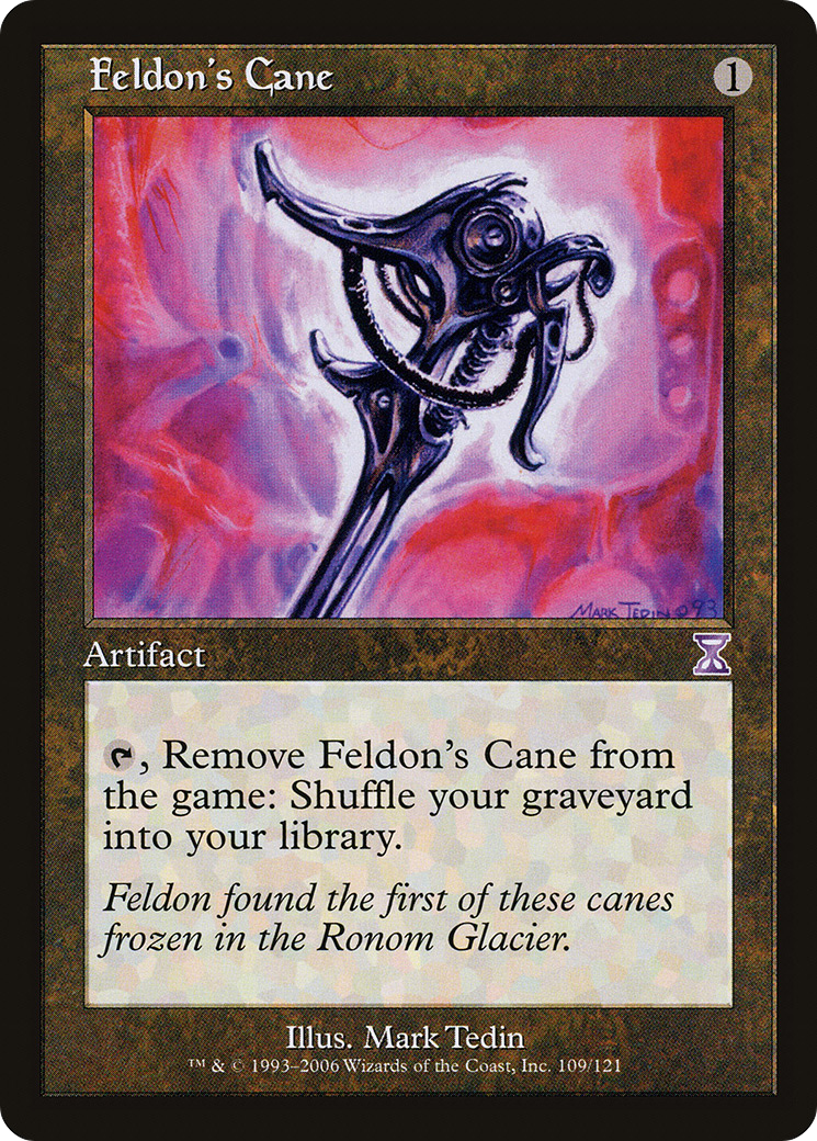 Feldon's Cane (TSB-109) - Time Spiral Timeshifted Foil