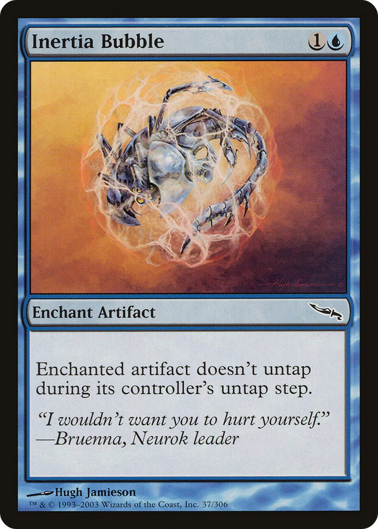 Bulle d'inertie (MRD-037) - Mirrodin 