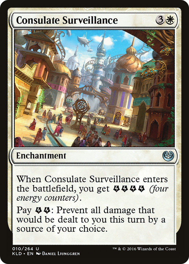 Surveillance du consulat (KLD-010) - Feuille de Kaladesh 