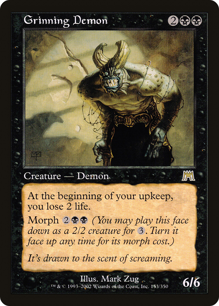 Démon souriant (ONS-153) - Onslaught Foil 