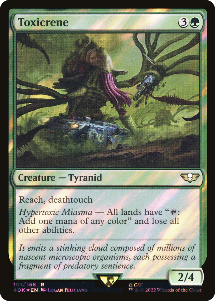 Toxicrene (Surge Foil) (40K-101) - Warhammer 40,000 Commander Foil