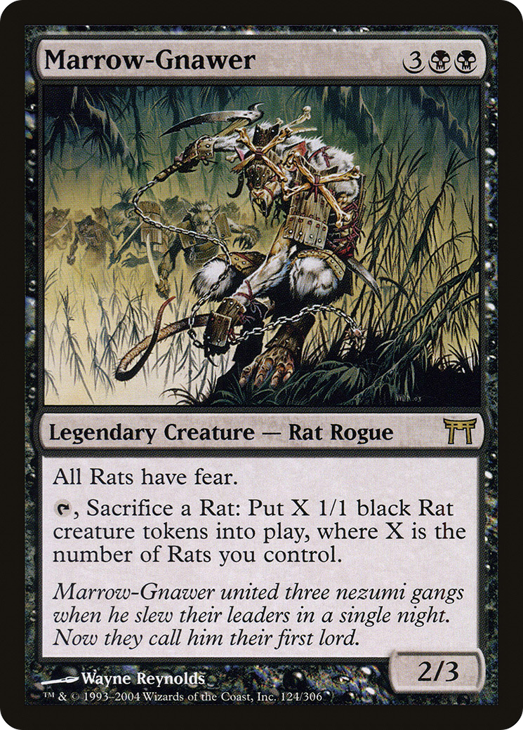 Marrow-Gnawer (CHK-124) - Champions de Kamigawa Foil 