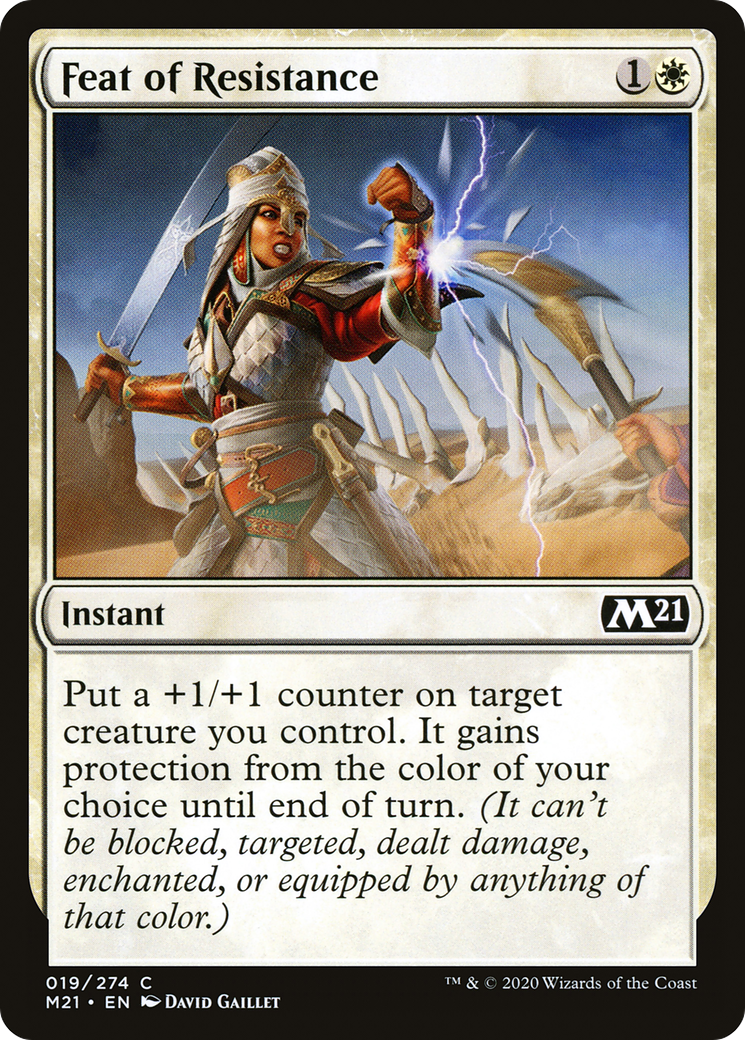 Feat of Resistance (M21-019) - Core Set 2021