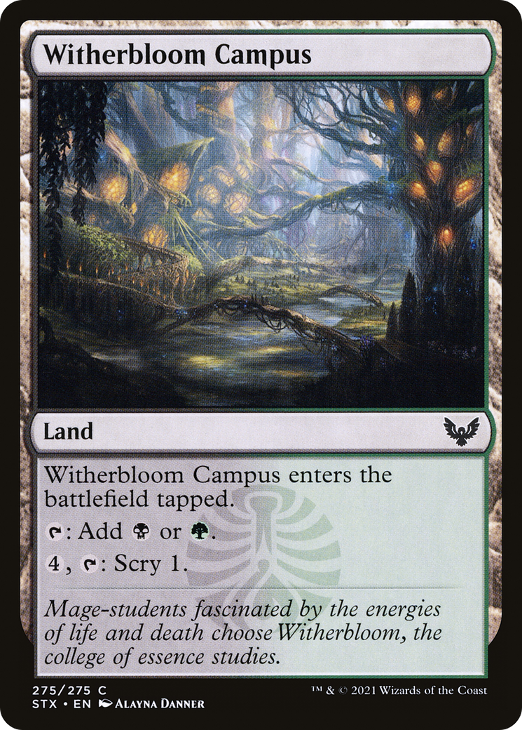 Witherbloom Campus (STX-275) - Strixhaven: School of Mages Foil