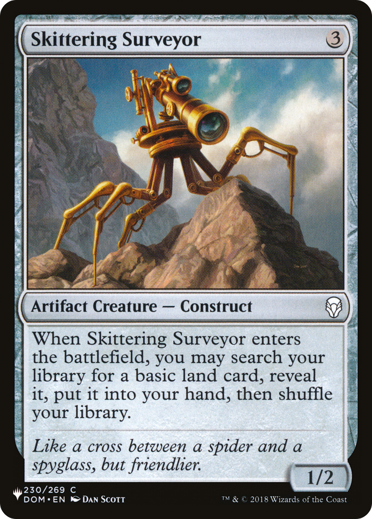 Skittering Surveyor (LIST-DOM-230) - The List
