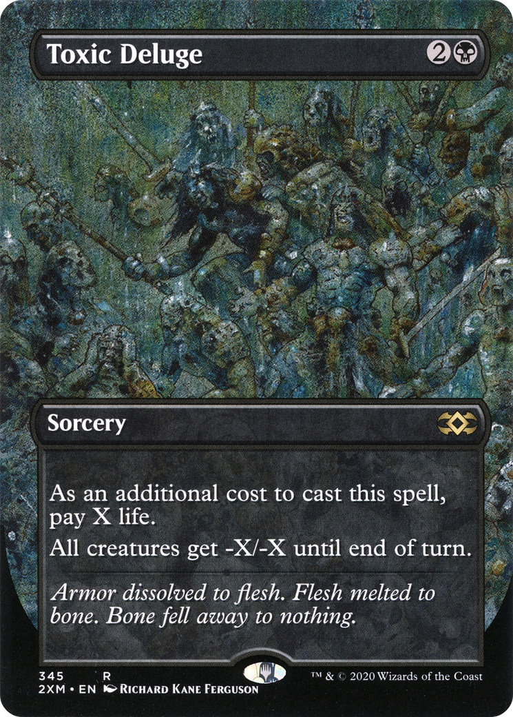 Déluge toxique (2XM-345) - Double Masters (sans bordure) Foil 