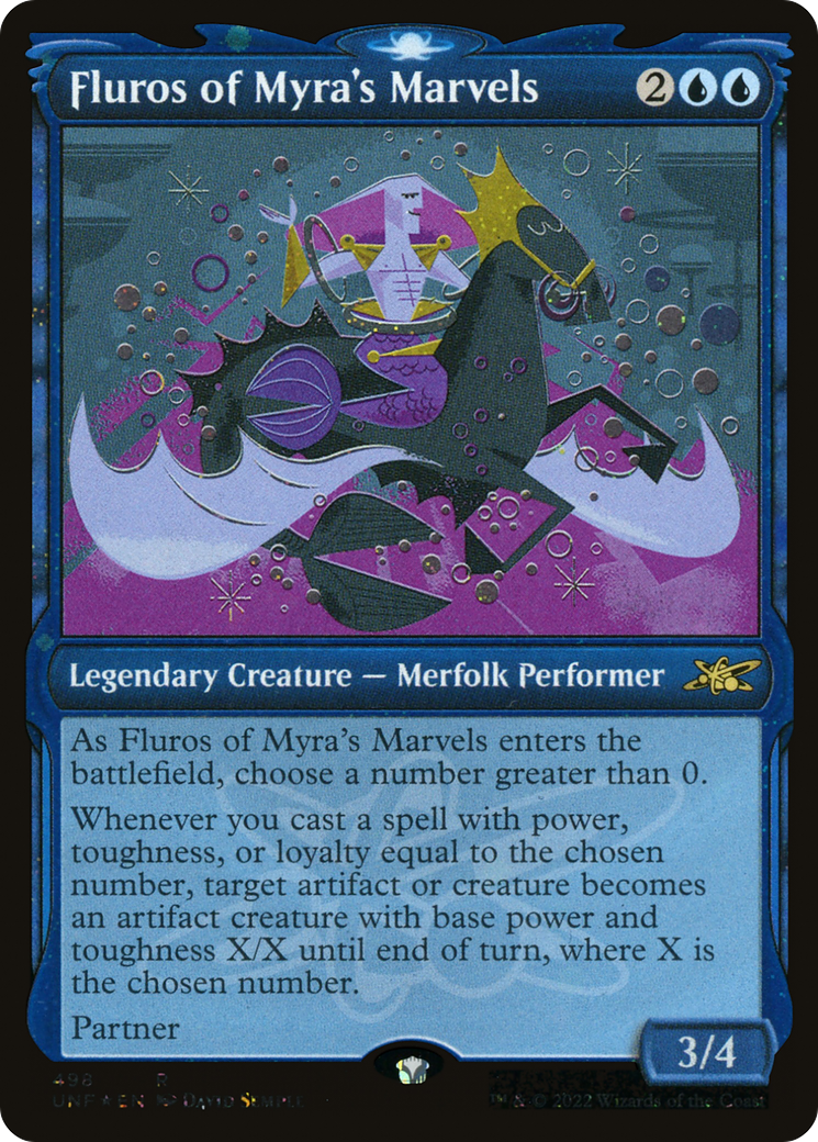 Fluros des Merveilles de Myra (UNF-498) - Unfinity : (Vitrine) Foil 