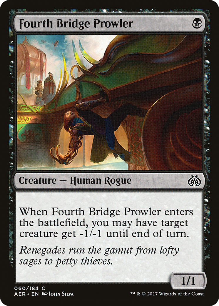 Prowler du Quatrième Pont (AER-060) - Révolte Éther Foil 