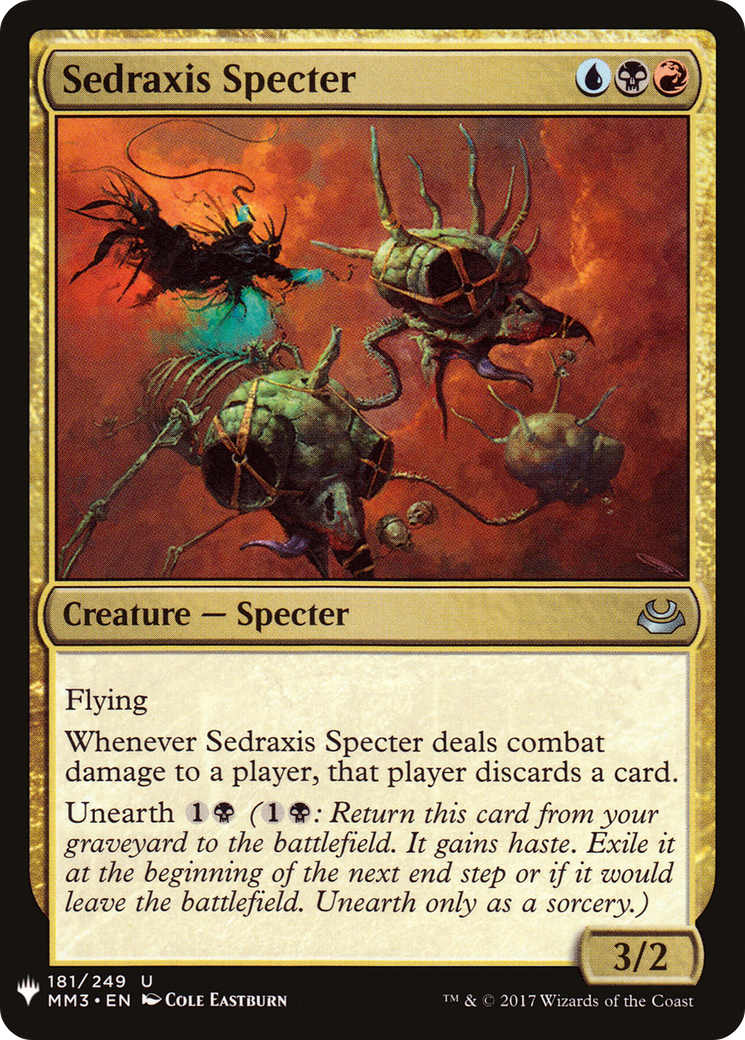 Sedraxis Specter (LIST-MM3-181) - The List