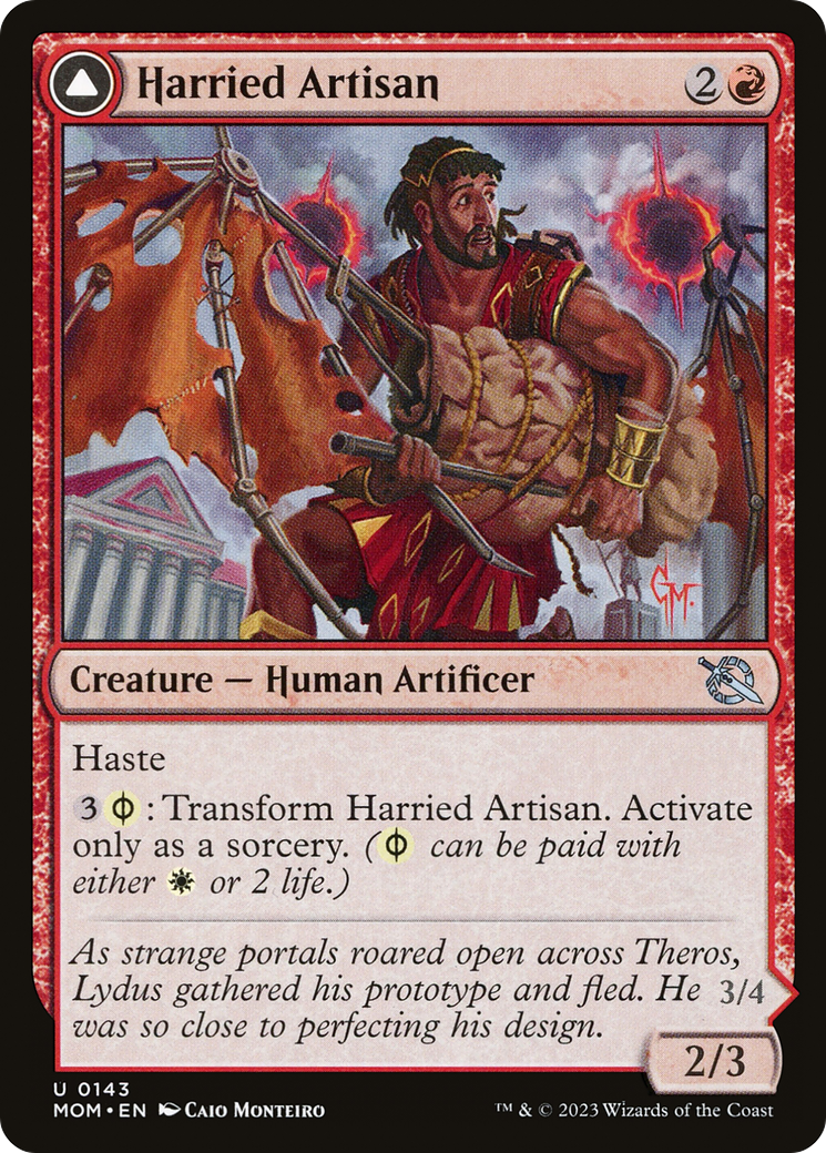 Harried Artisan (MOM-143) - March of the Machine Foil