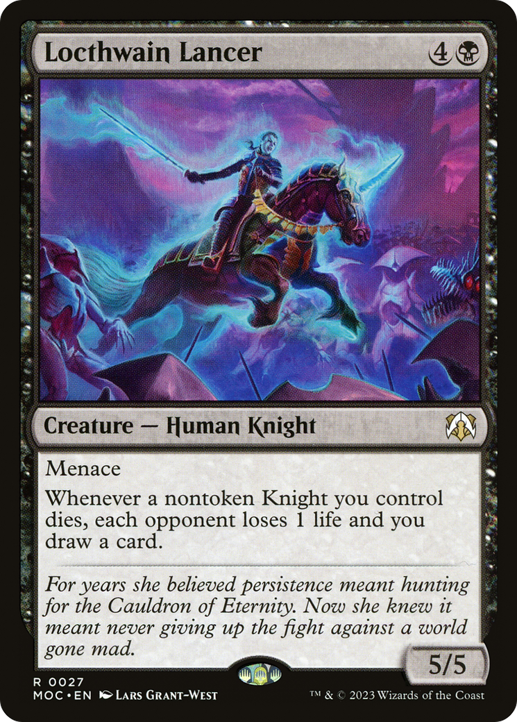 Locthwain Lancer (MOC-027) - March of the Machine Commander