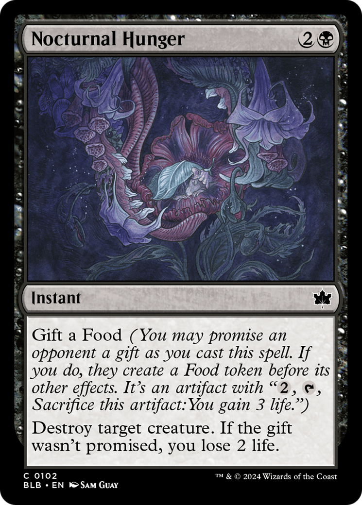 Faim nocturne (BLB-102) - Bloomburrow 
