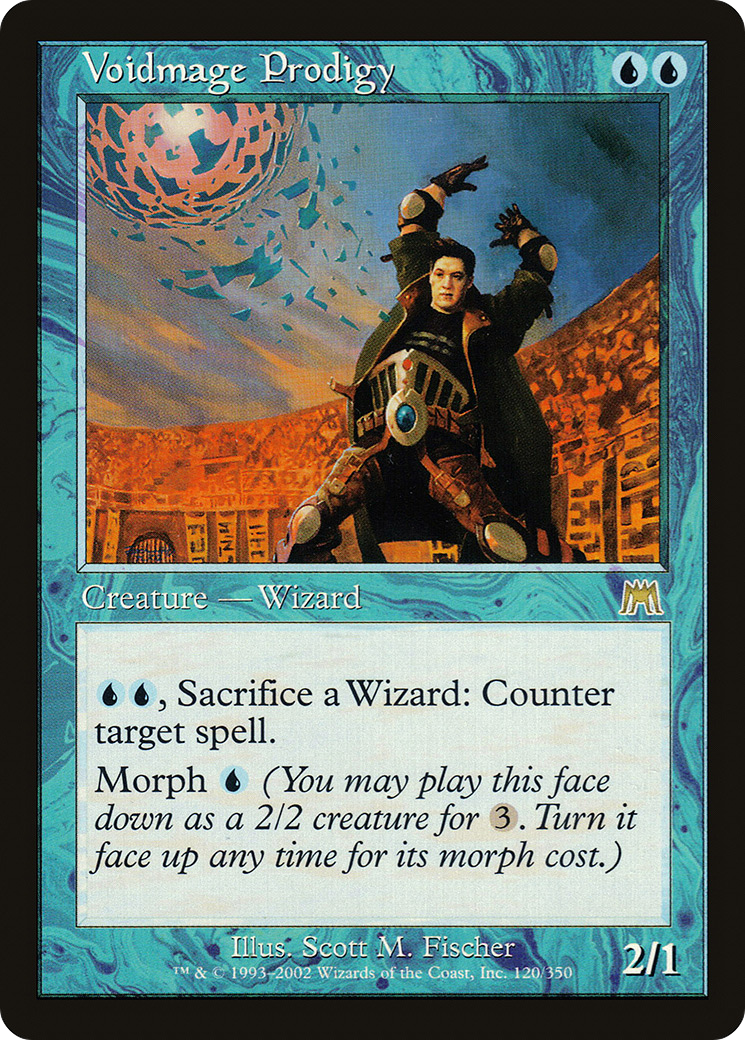 Prodige mage du Vide (ONS-120) - Onslaught Foil 