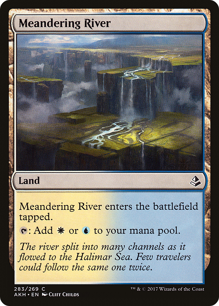 Rivière sinueuse (AKH-283) - Amonkhet