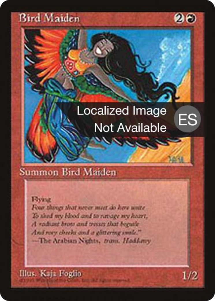 Bird Maiden (4BB-177) - Fourth Edition Foreign Black Border