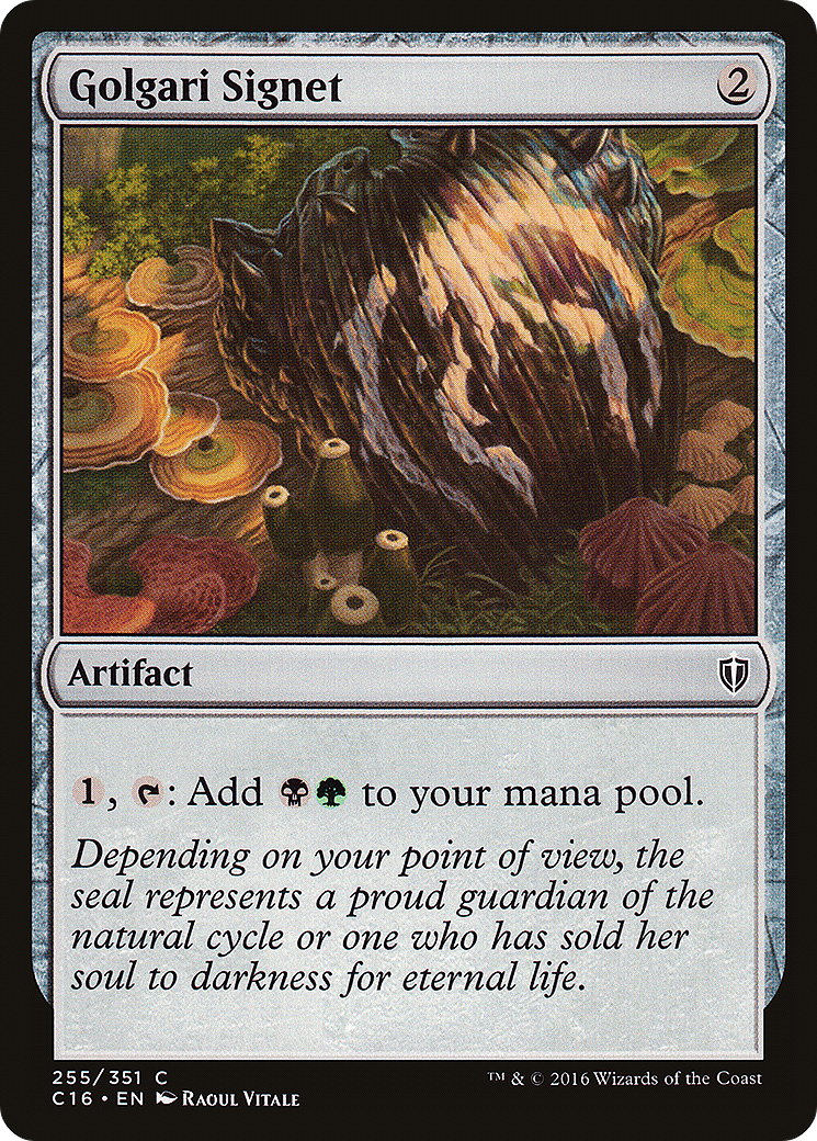Golgari Signet (C16-255) - Commander 2016