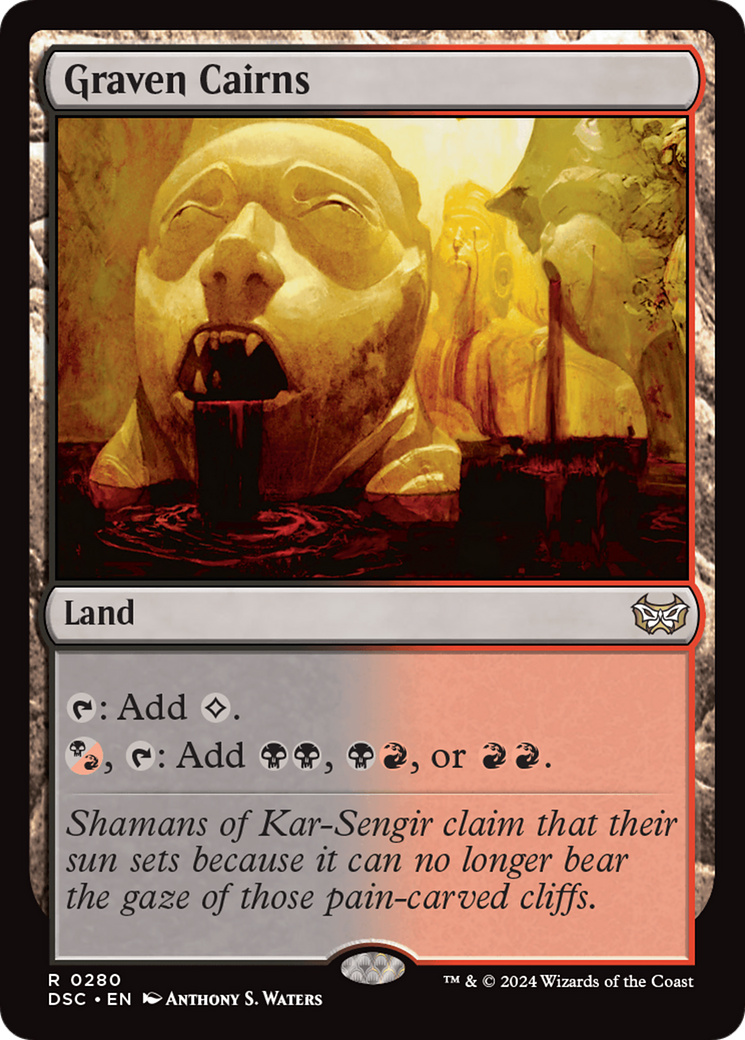 Graven Cairns (DSC-280) - Duskmourn : Commandant de la Maison de l'Horreur 