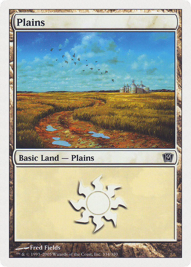 Plains (9ED-334) - Neuvième édition