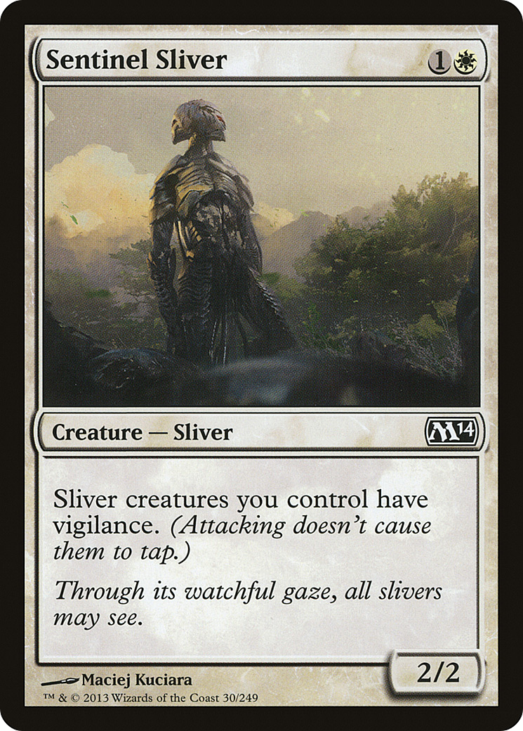 Sentinelle Sliver (M14-030) - Magic 2014 Foil