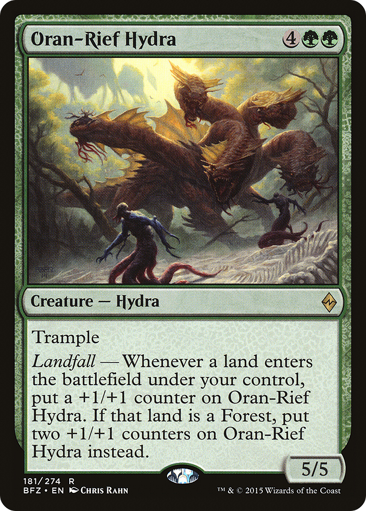 Hydra d'Oran-Rief (BFZ-181) - Bataille de Zendikar