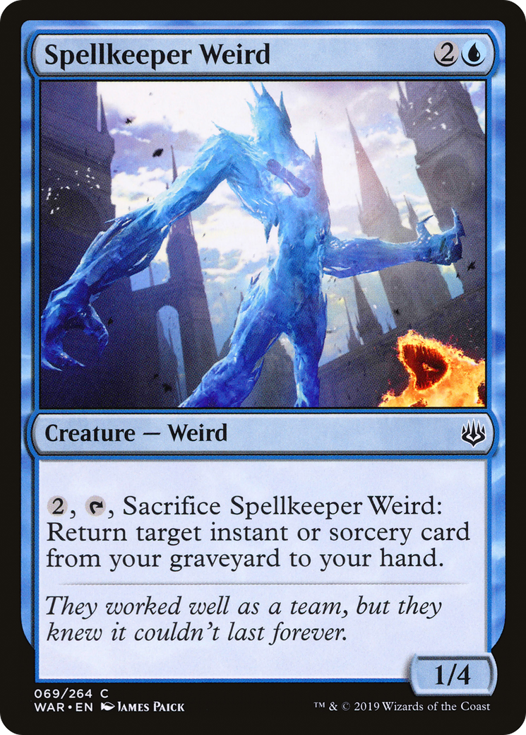 Spellkeeper Weird (WAR-069) - La Guerre des Étincelles 