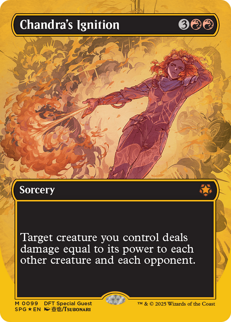 L'Allumage de Chandra (Sans Bordure) (Première Place) (-099) - Dérive Éther 