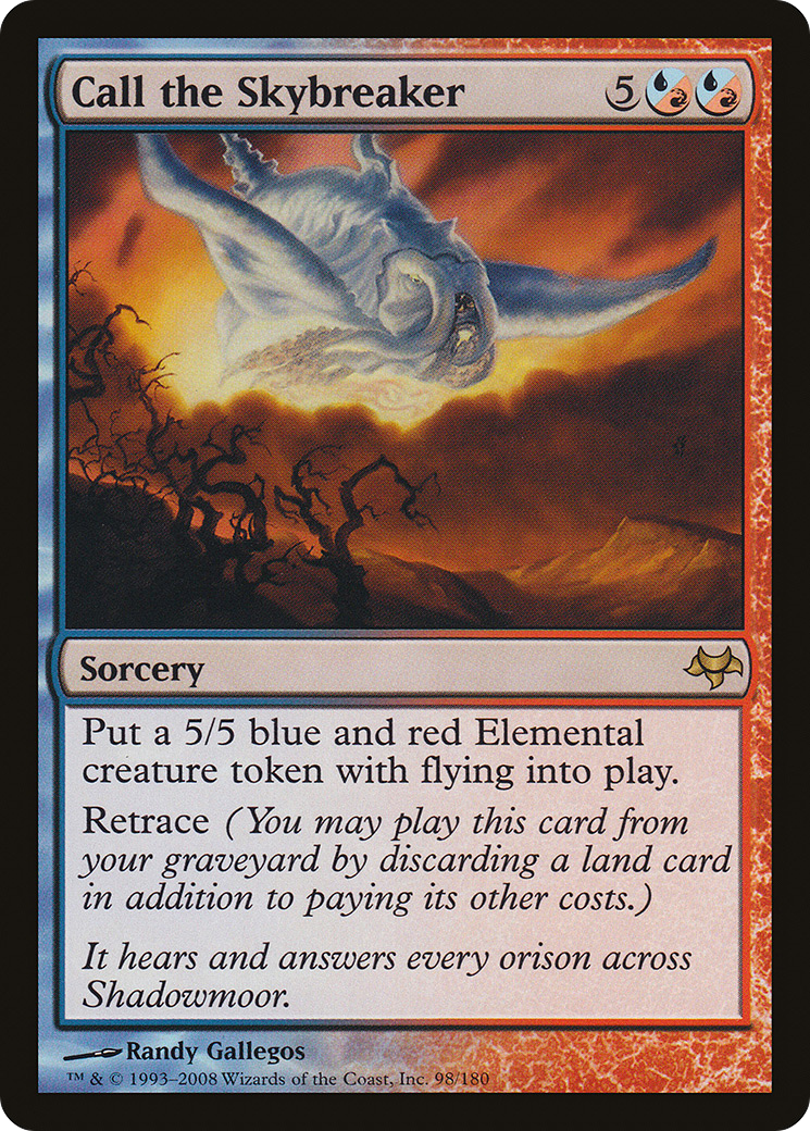 Appelez le briseur de ciel (EVE-098) - Eventide Foil