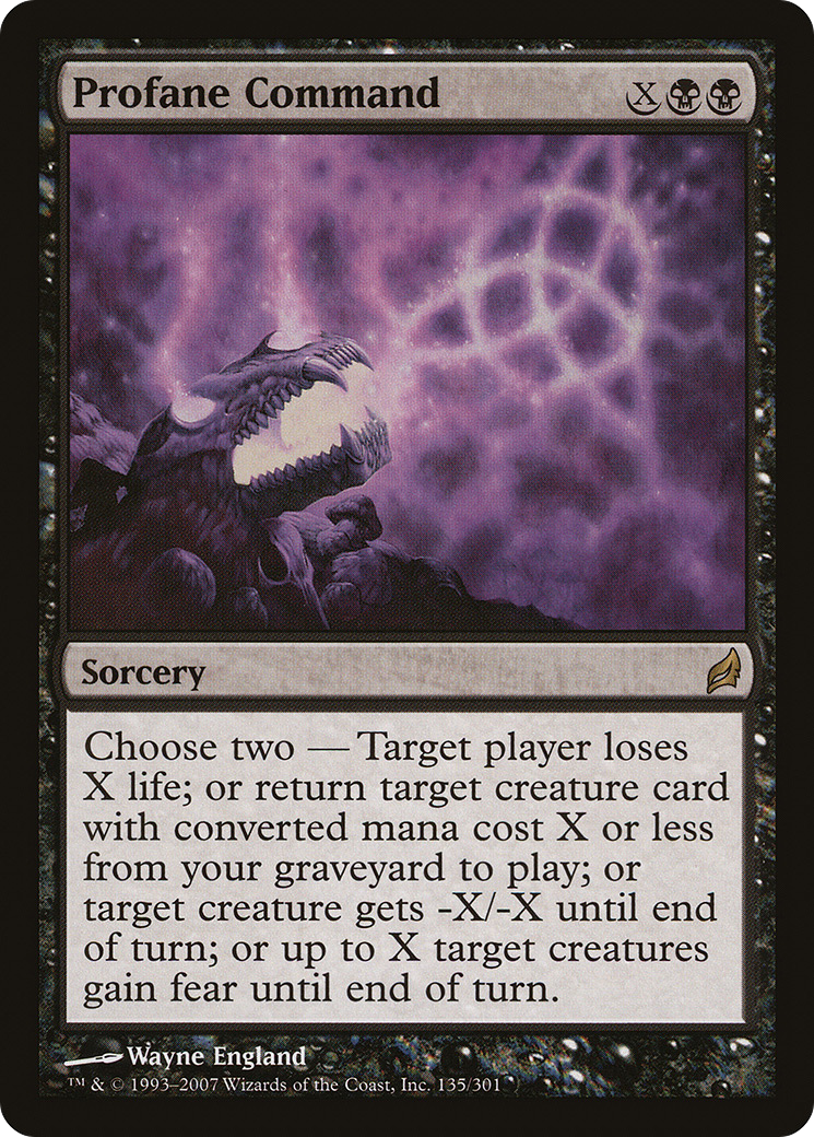 Commandement profane (LRW-135) - Lorwyn
